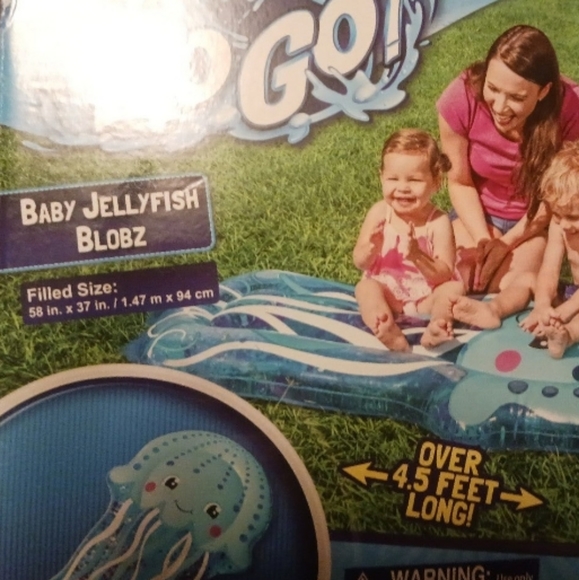 Used once H2O Go water blobz 4+ft long - Picture 3 of 3